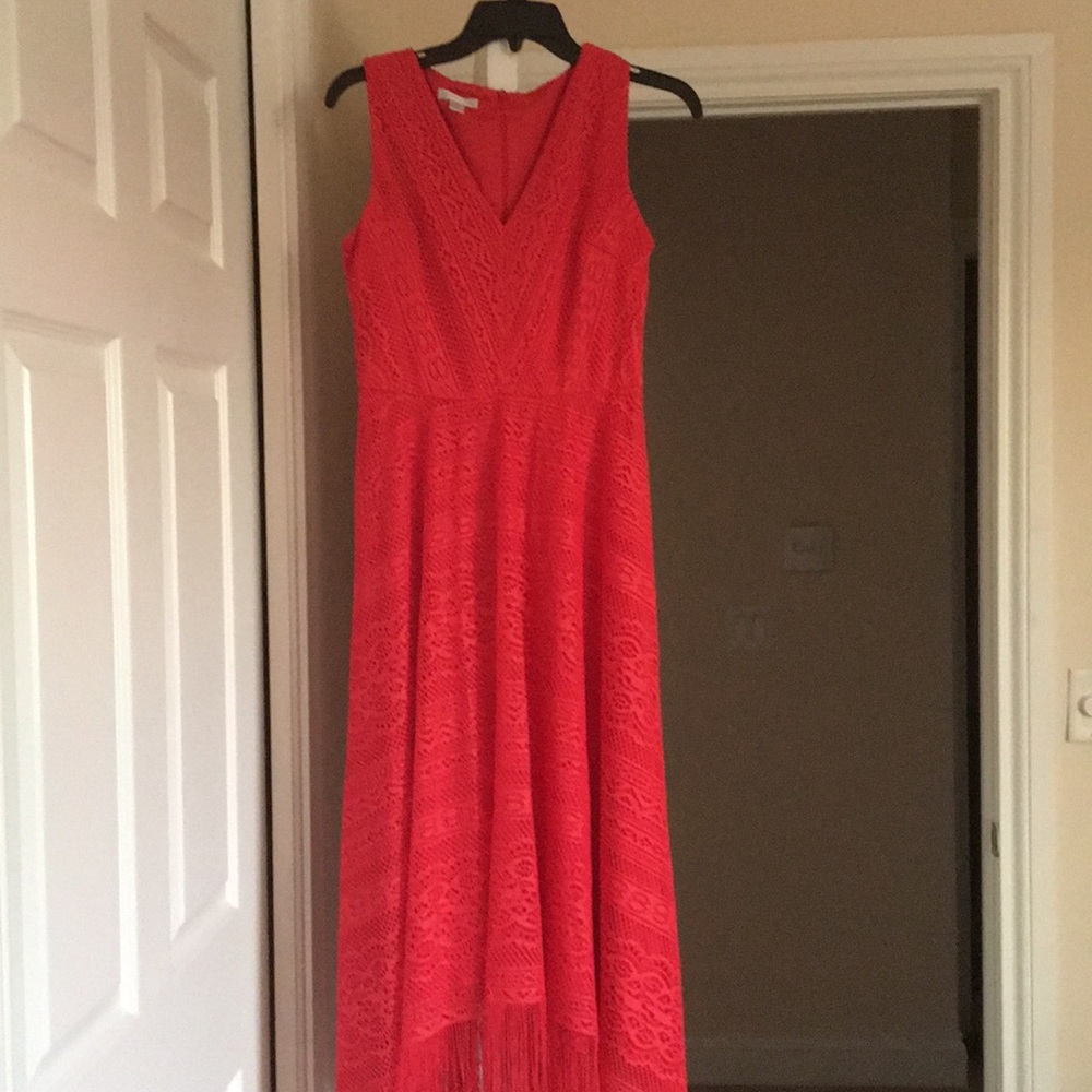 Beautiful red dress new, never worn.
